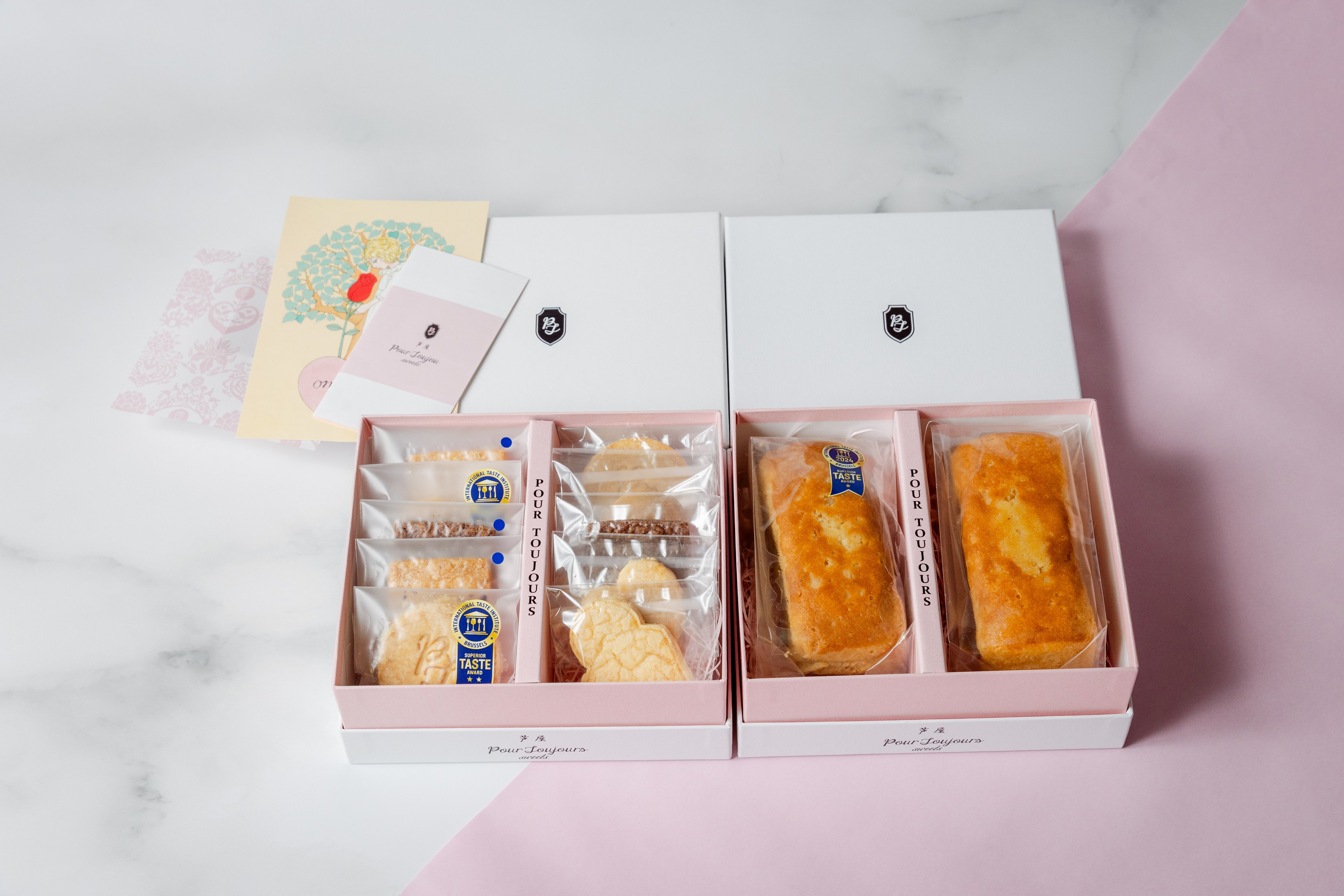 国産バター&ソイバター クッキー&ブランデーケーキ食べ比べ