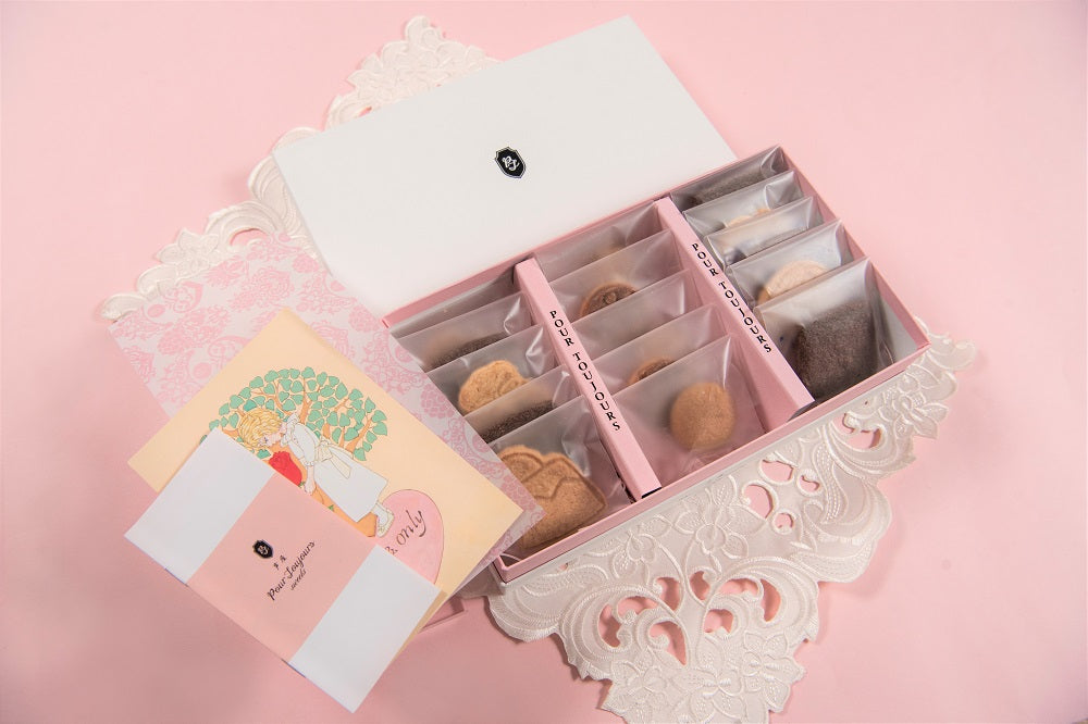 バタークッキー 詰合せ 4種（プレーン、ショコラ、きなこ、フロランタン）